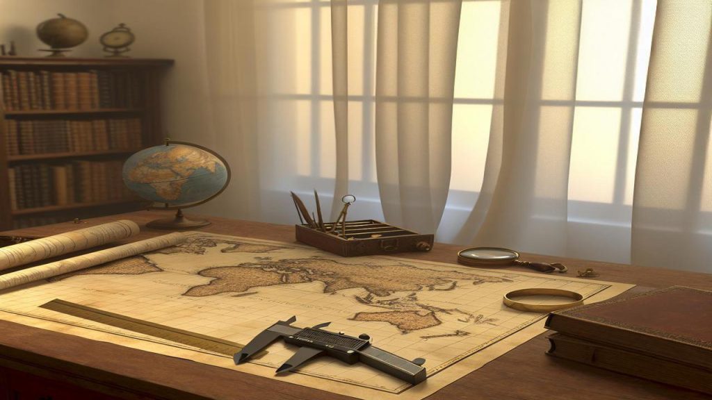 Jak obliczyć skalę mapy?