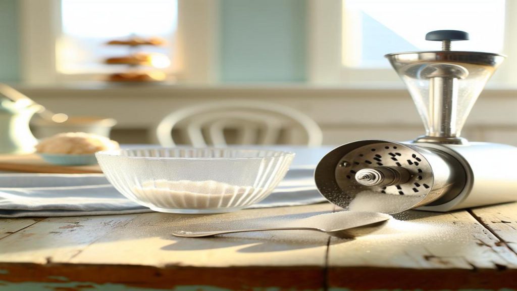 Jak zrobić cukier puder?