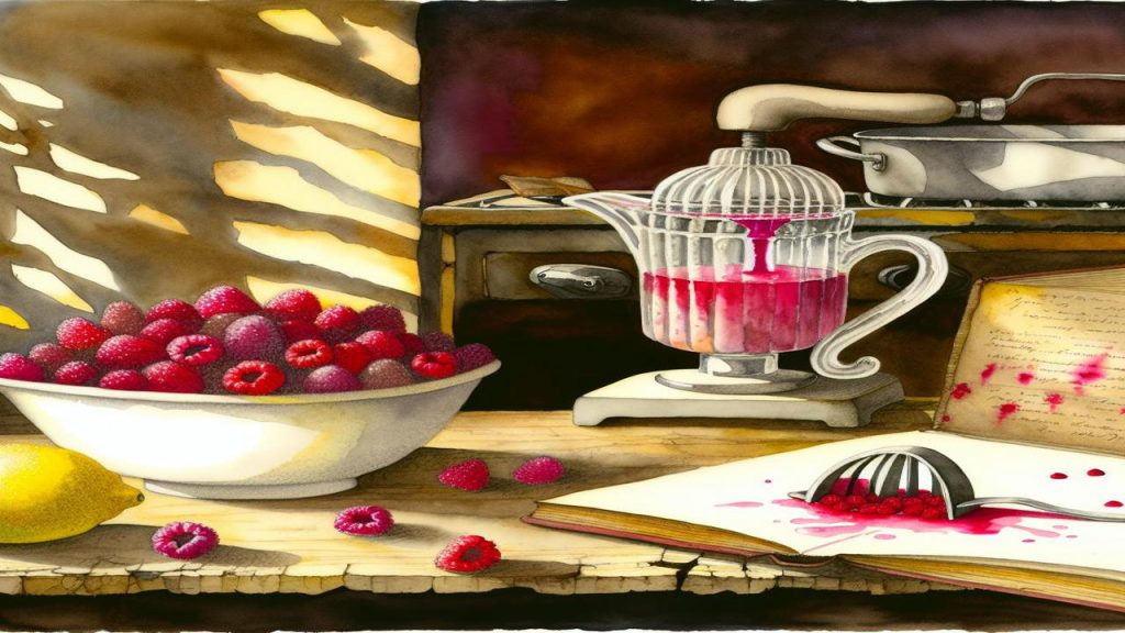 Jak zrobić sok z malin?