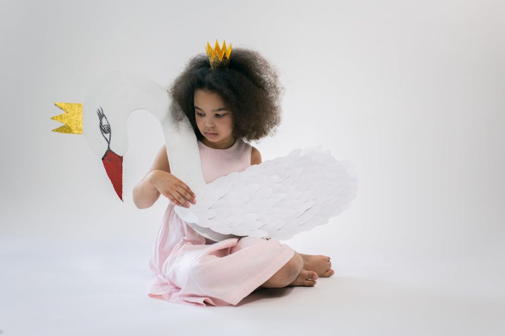 strój ptaka dla dziecka